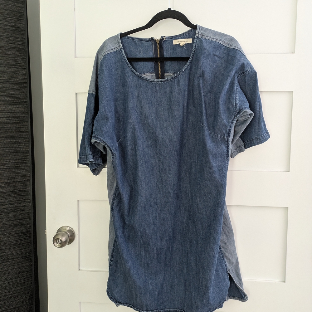 Life in Progress Denim Dress